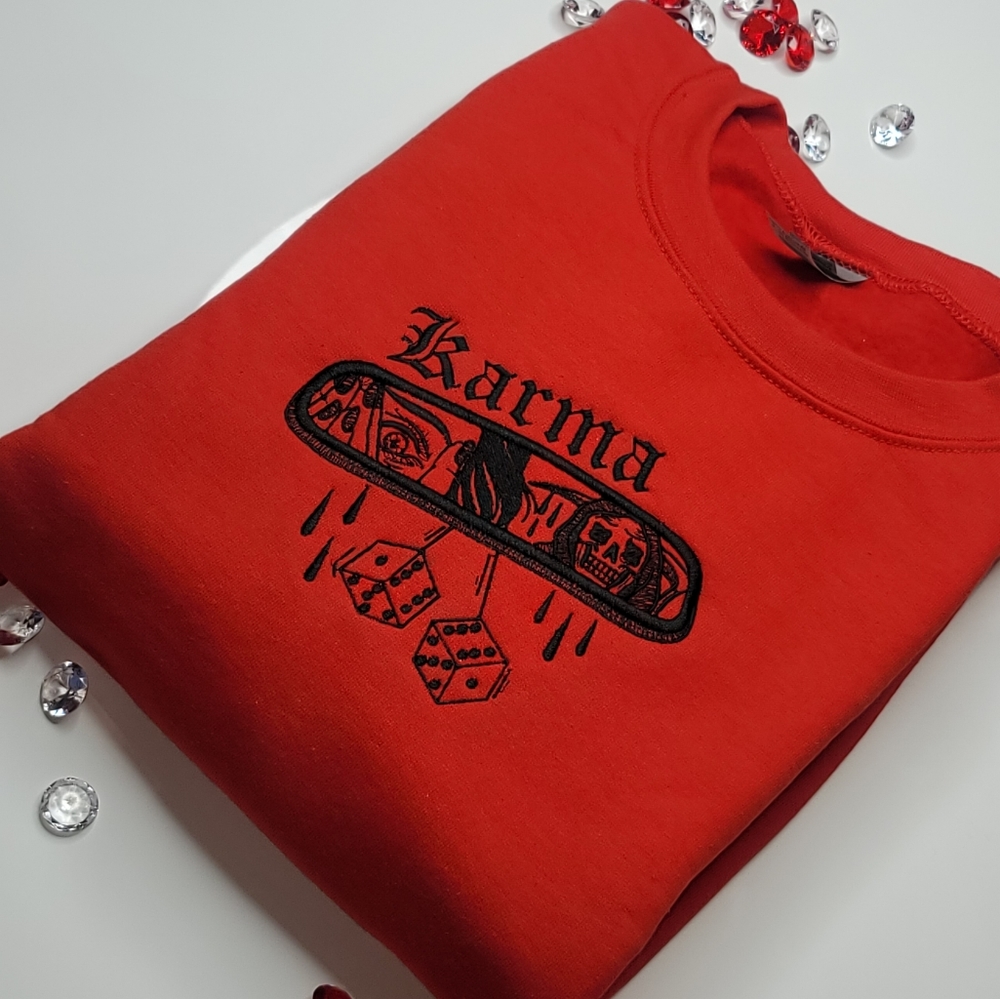 Graphic Embroidered sweater